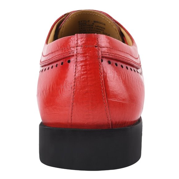 BRUCE Genuine Leather Oxford Style Dress Shoes main image 8